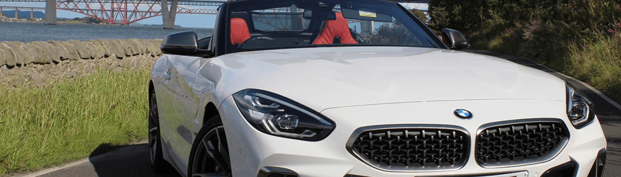 Sports car hire with Edinburgh Car Rental